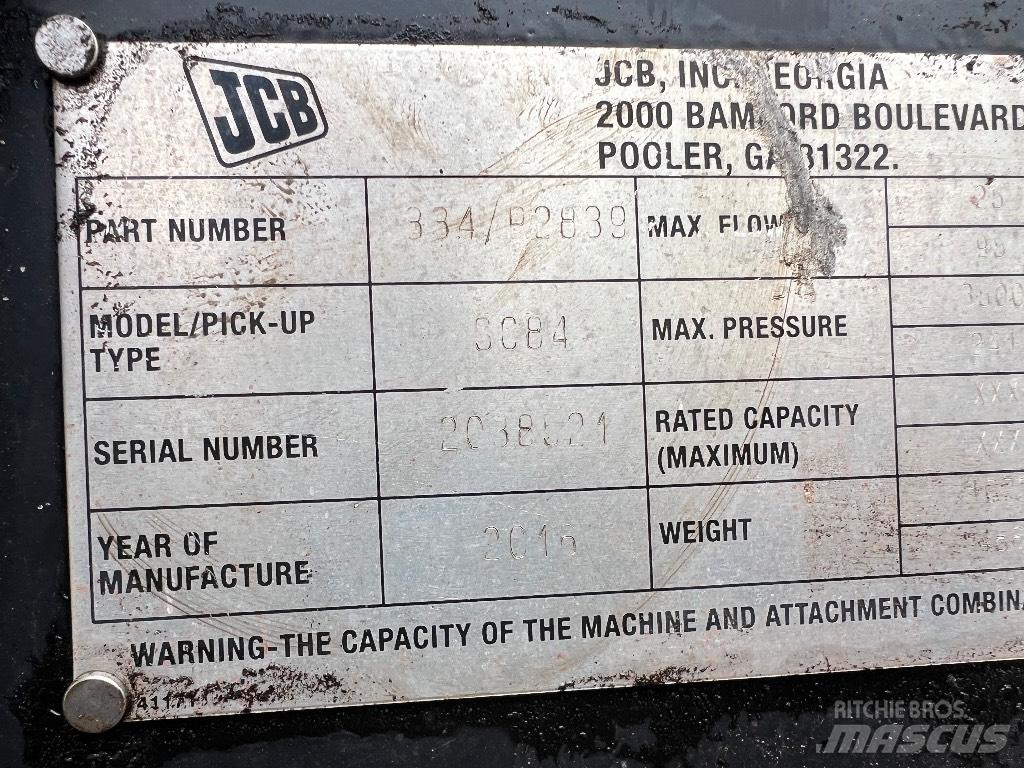 JCB 3C84 Diger parçalar