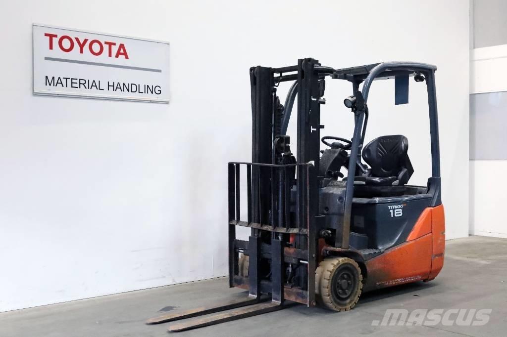Toyota 8FBEK18T Elektrikli forkliftler