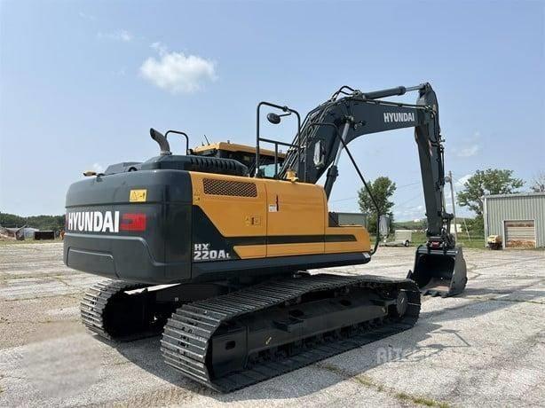 Hyundai HX 220 Paletli ekskavatörler