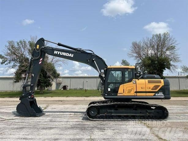 Hyundai HX 220 Paletli ekskavatörler