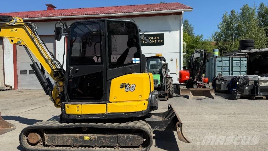 Yanmar SV 60 Mini ekskavatörler, 7 tona dek