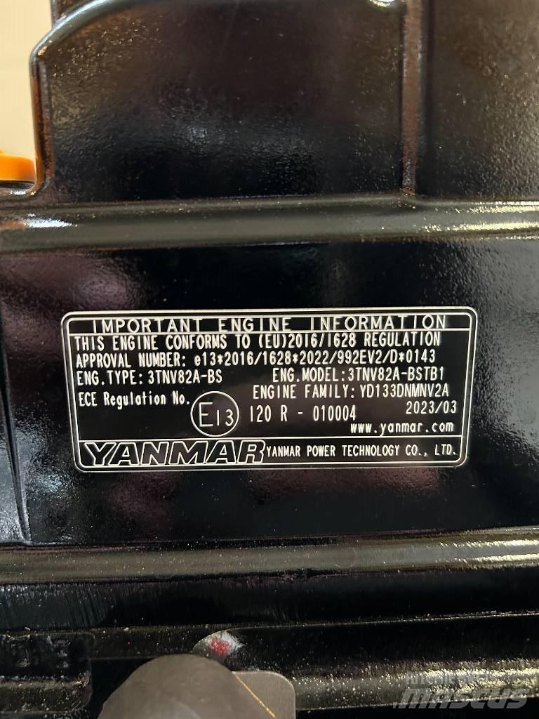 Yanmar 3TNV82 A Motorlar