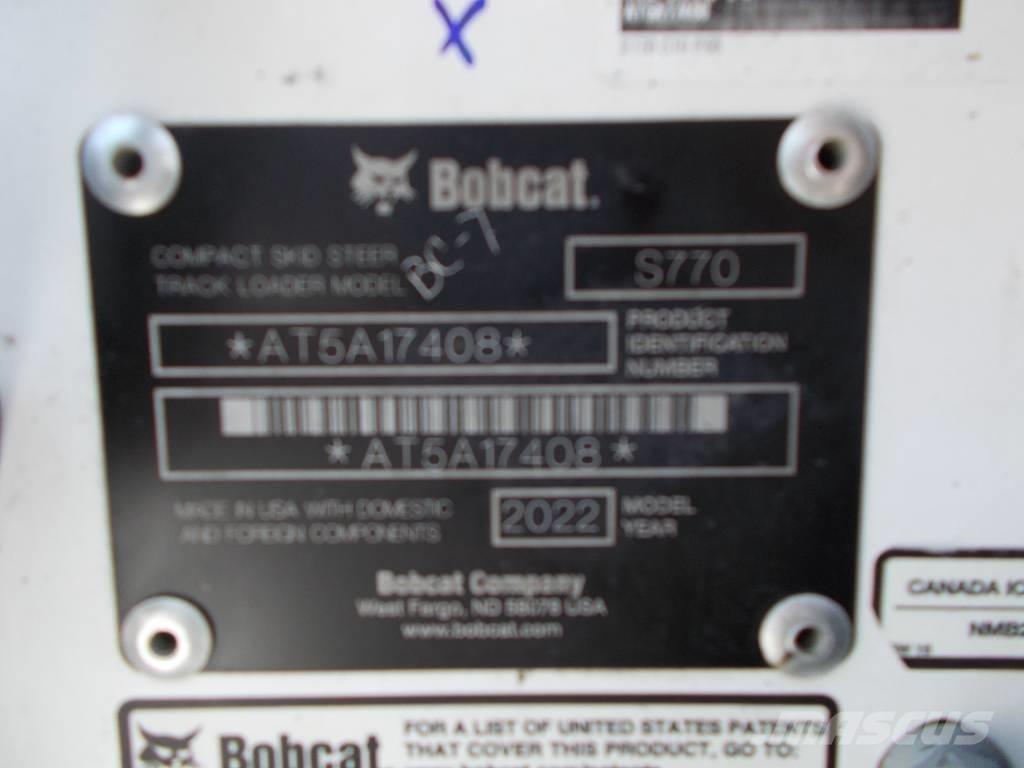 Bobcat S770 Skid steer loderler