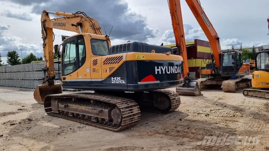 Hyundai 220 LC Paletli ekskavatörler