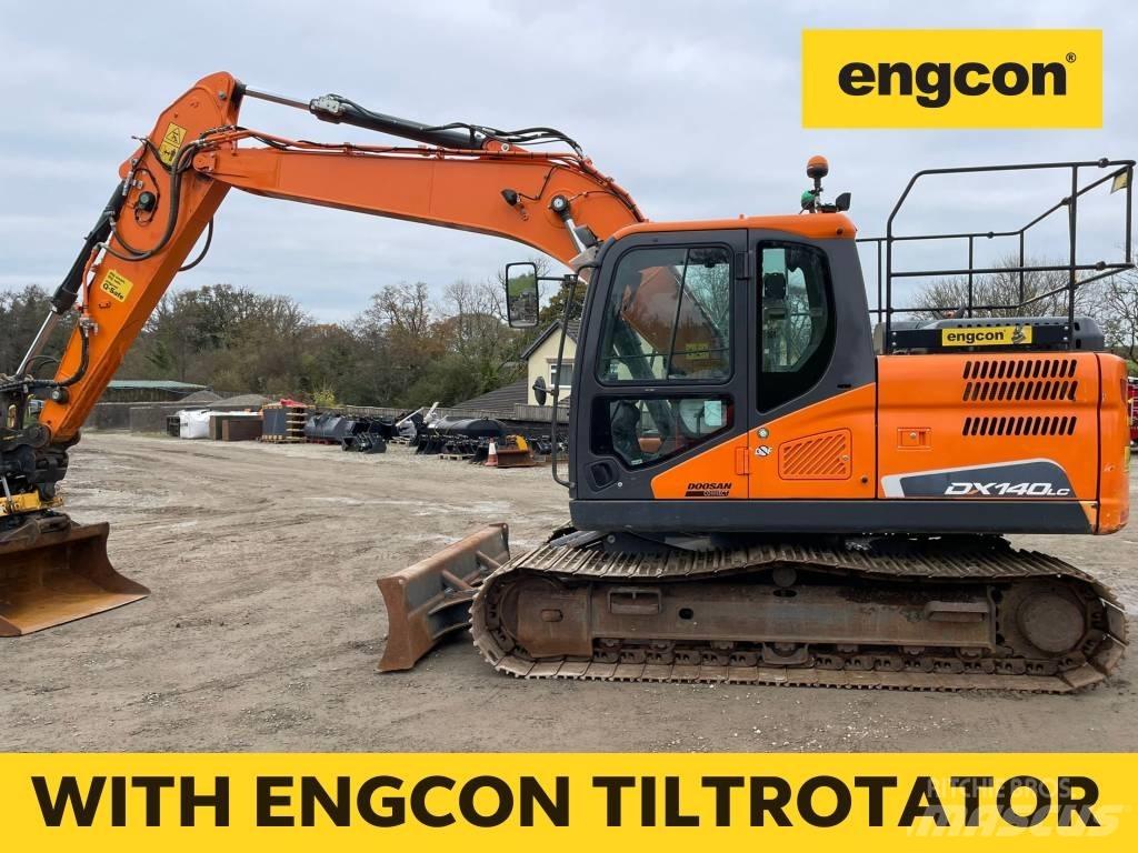 Doosan DX140LC-5 Paletli ekskavatörler