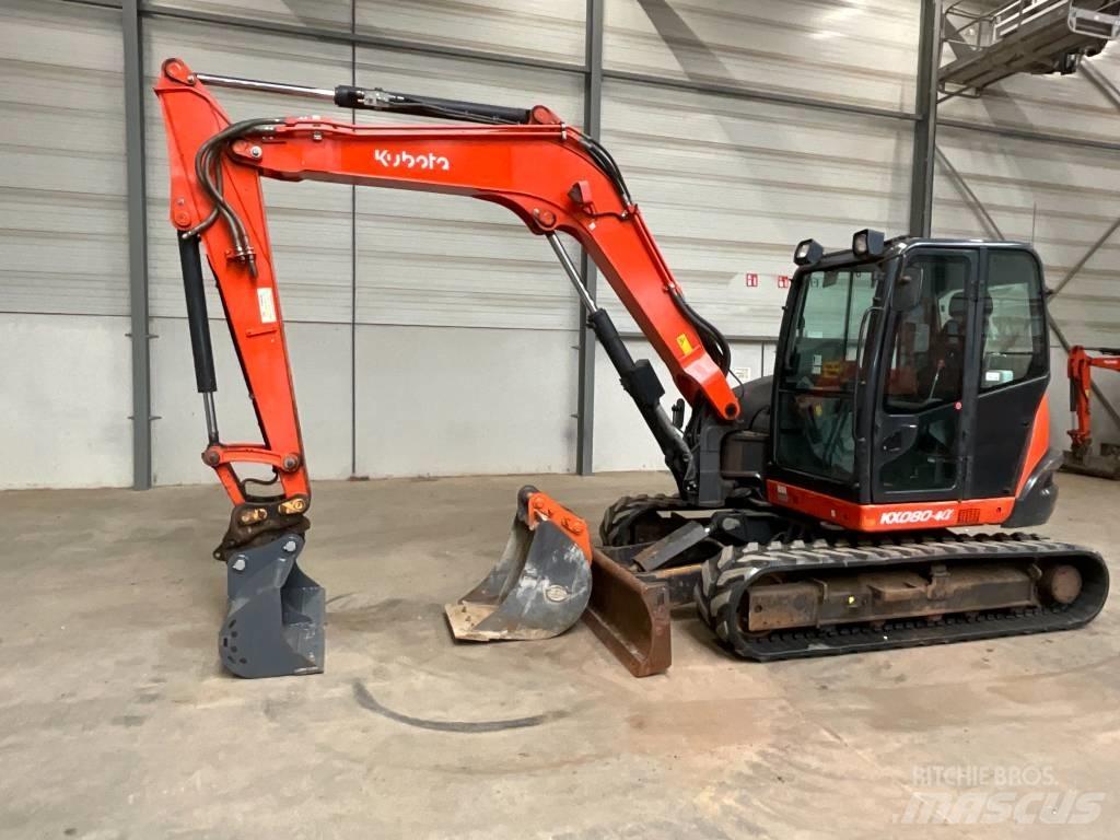 Kubota KX 080-4 A Midi ekskavatörler 7 - 12 t