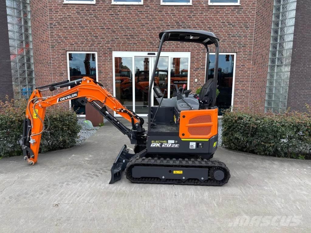 Develon DX20ZE Mini ekskavatörler, 7 tona dek