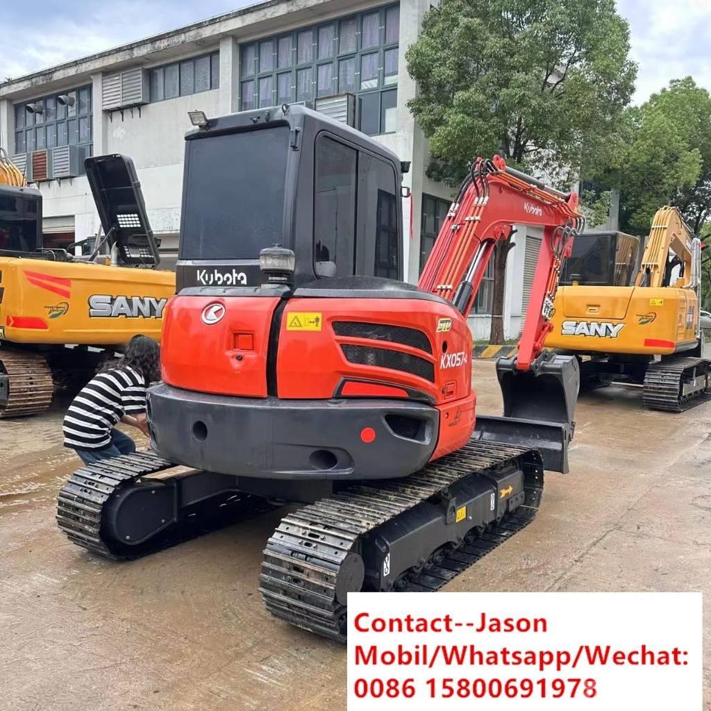 Kubota KX 057-4 Mini ekskavatörler, 7 tona dek
