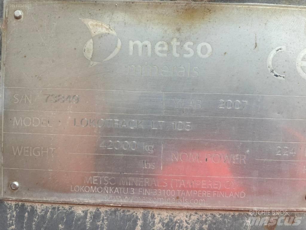Metso LT 105 Gezer kırıcılar