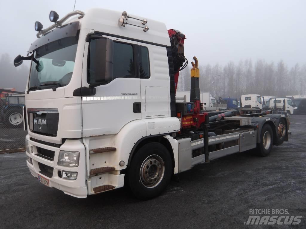 MAN TGS 26.480 6x2 Vinçli kamyonlar