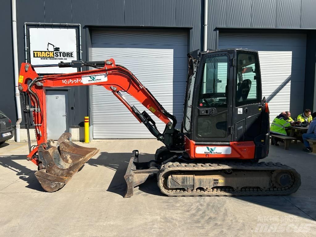 Kubota U 50-5 Mini ekskavatörler, 7 tona dek