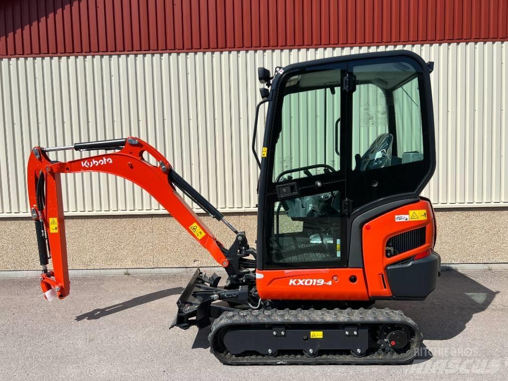 Kubota KX 019-4 Mini ekskavatörler, 7 tona dek