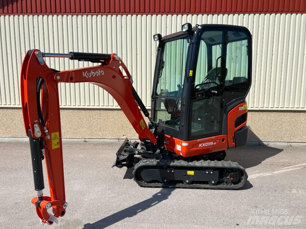 Kubota KX 019-4 Mini ekskavatörler, 7 tona dek