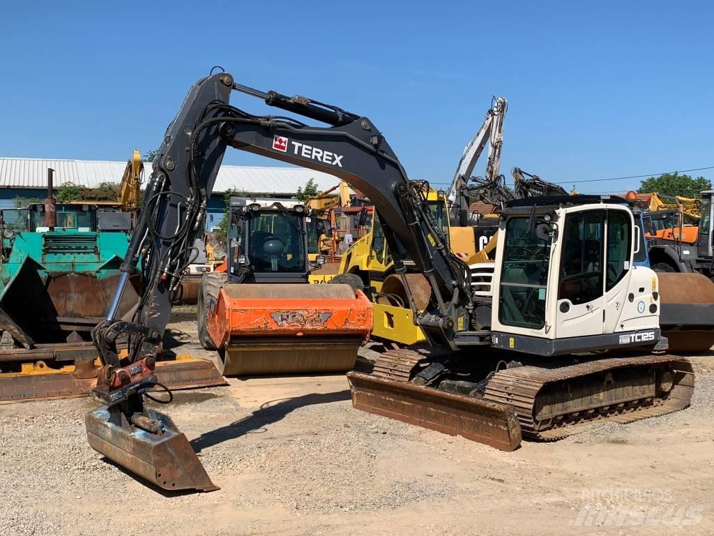 Terex TC 125 Paletli ekskavatörler