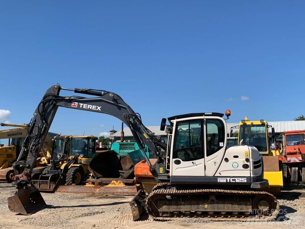 Terex TC 125 Paletli ekskavatörler