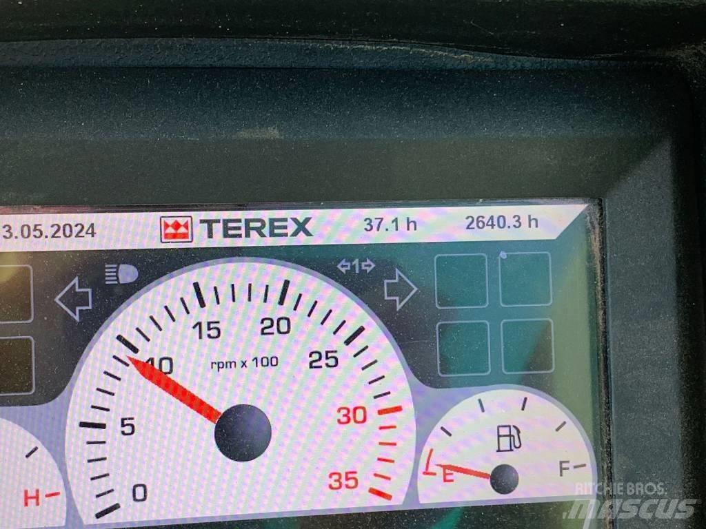 Terex TC 125 Paletli ekskavatörler
