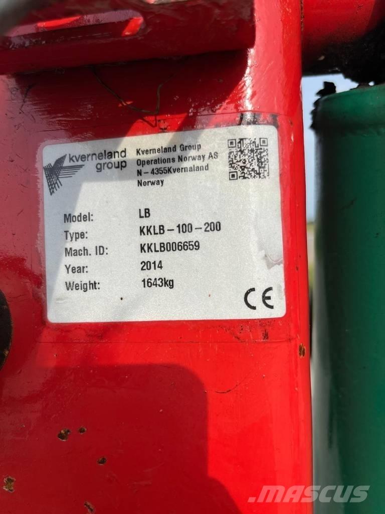 Kverneland LB100-200 Döner pulluklar