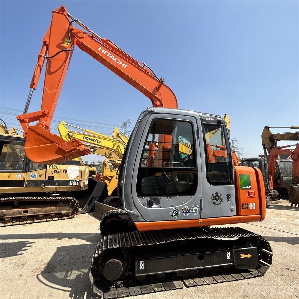 Hitachi EX 60-5 Mini ekskavatörler, 7 tona dek