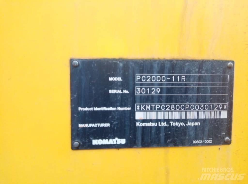 Komatsu PC 2000 Paletli ekskavatörler