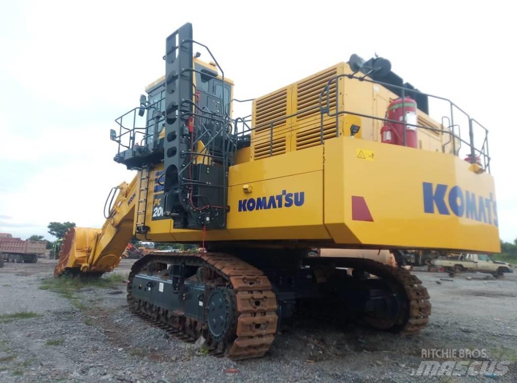 Komatsu PC 2000 Paletli ekskavatörler