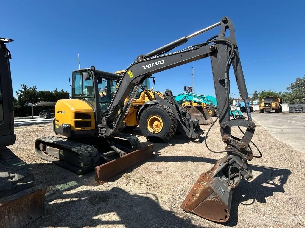 Volvo ECR 50 D Mini ekskavatörler, 7 tona dek