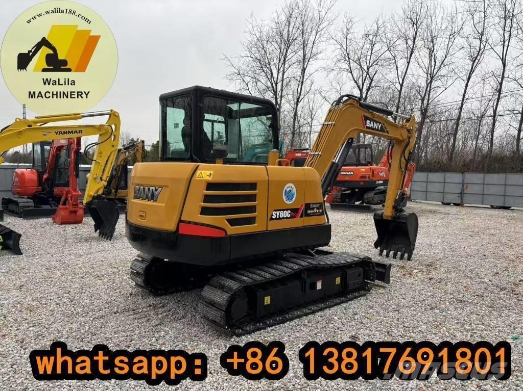 Sany SY 60 C Mini ekskavatörler, 7 tona dek
