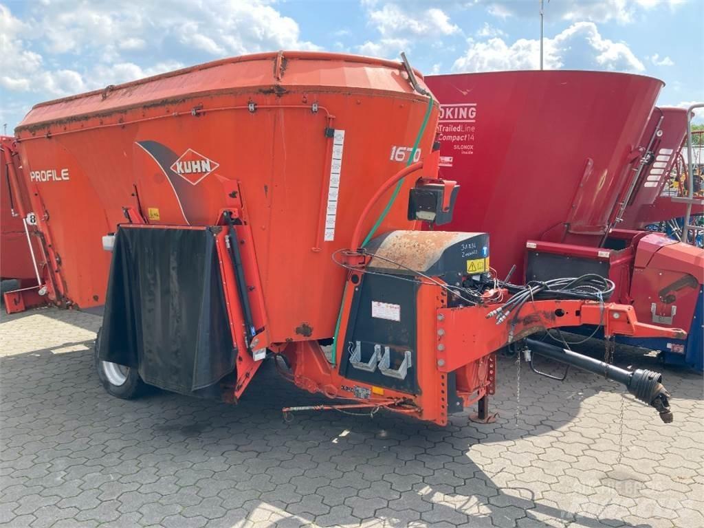 Kuhn Profile 1670 Mikser besleyiciler