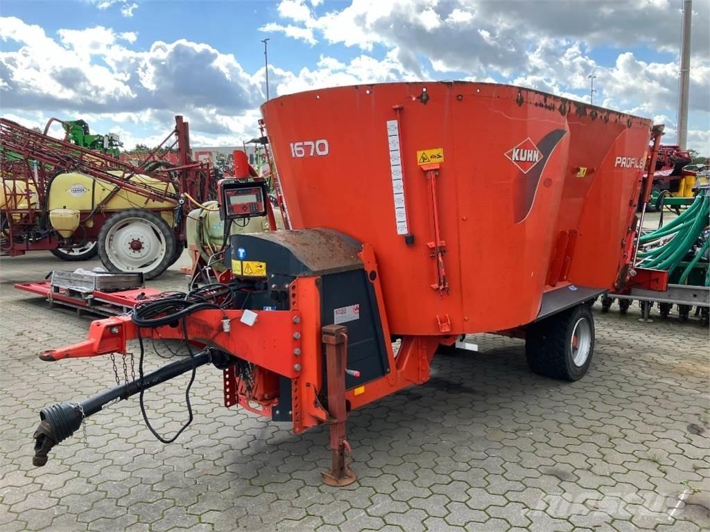 Kuhn Profile 1670 Mikser besleyiciler