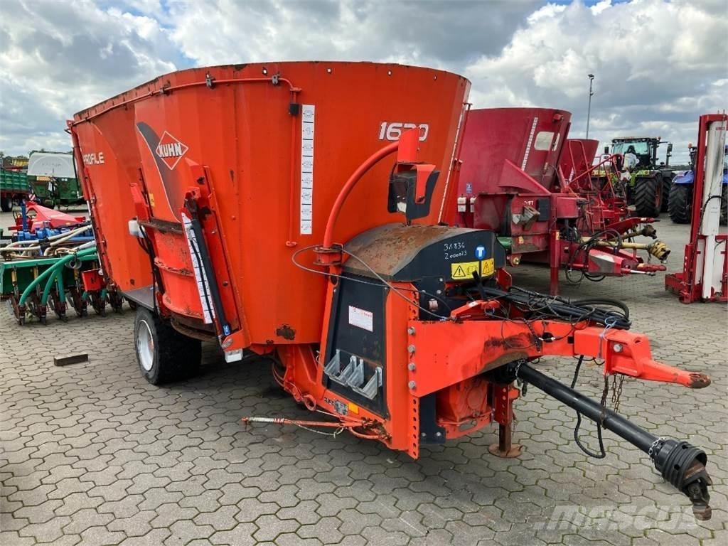 Kuhn Profile 1670 Mikser besleyiciler