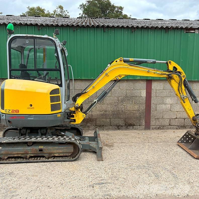 Wacker Neuson EZ 28 Mini ekskavatörler, 7 tona dek