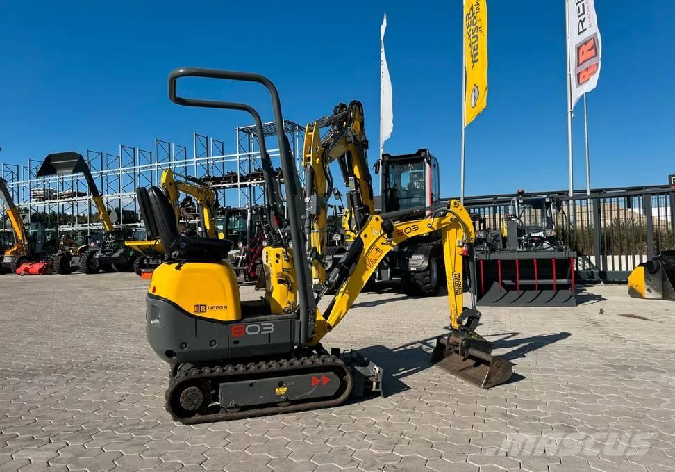 Wacker Neuson 803 Paletli ekskavatörler