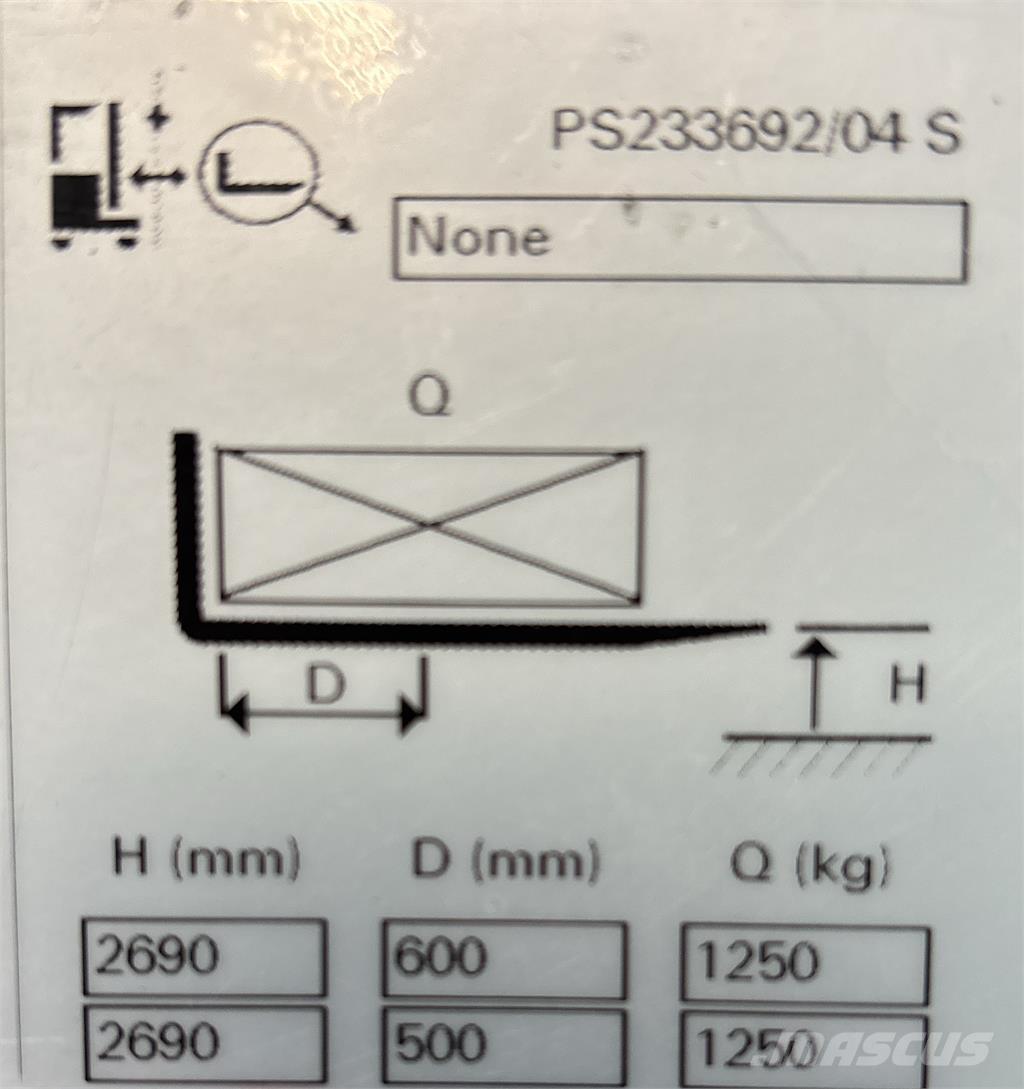Atlet PS125 Yaya kumandali istif makinasi