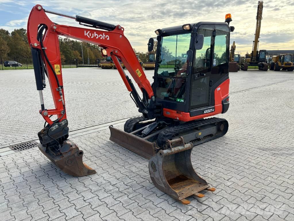Kubota KX 027-4 Mini ekskavatörler, 7 tona dek