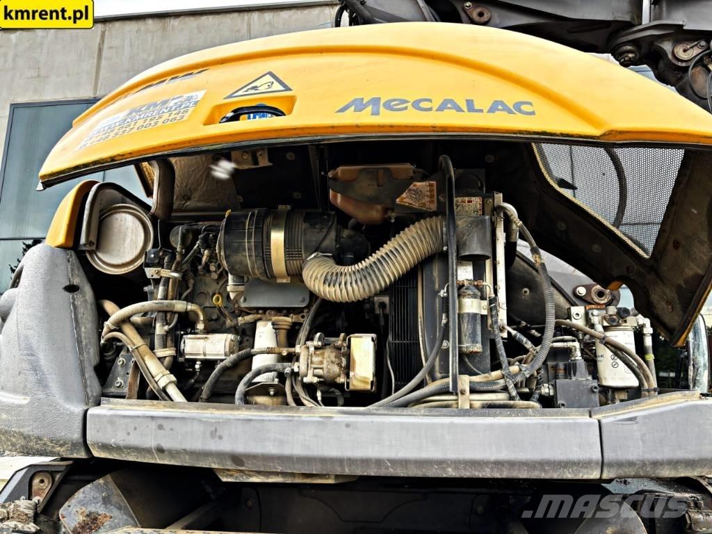 Mecalac 714 MW Lastik tekerli ekskavatörler