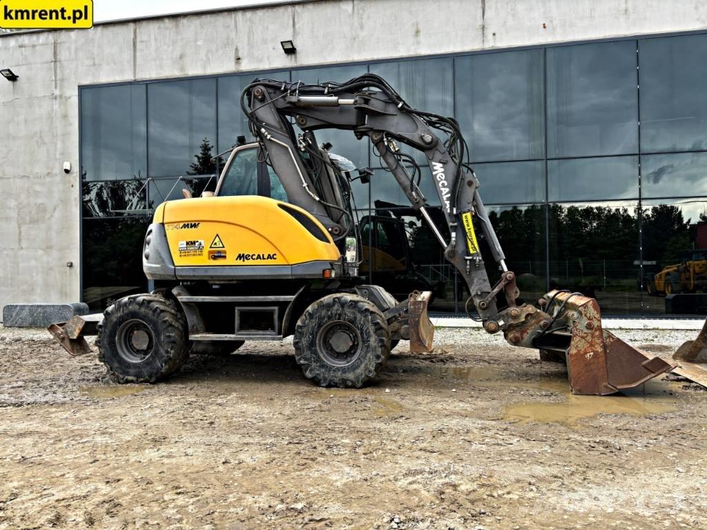 Mecalac 714 MW Lastik tekerli ekskavatörler