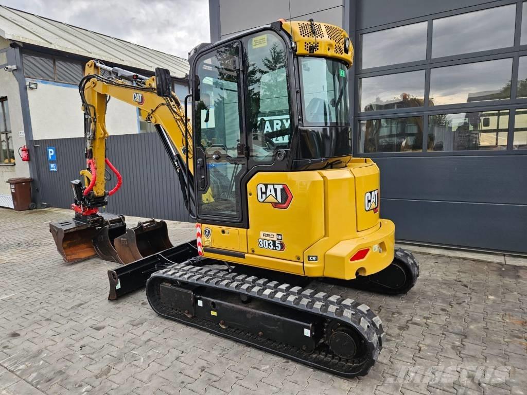 CAT 303.5 CR Mini ekskavatörler, 7 tona dek