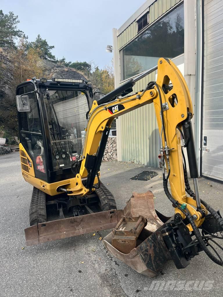 CAT 301.7 D Rototilt Mini ekskavatörler, 7 tona dek