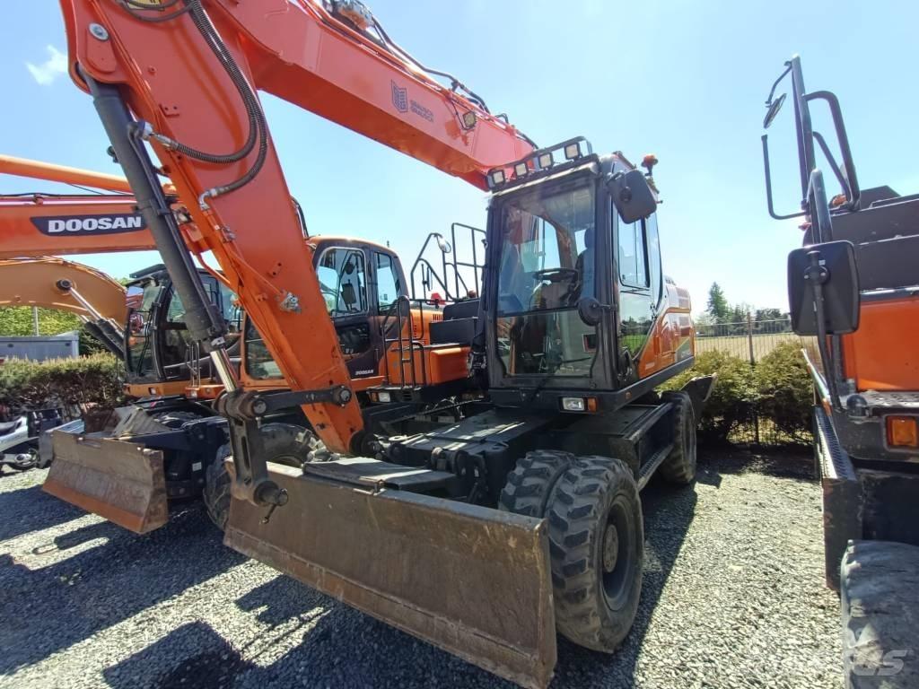 Doosan DX140W-5 Lastik tekerli ekskavatörler