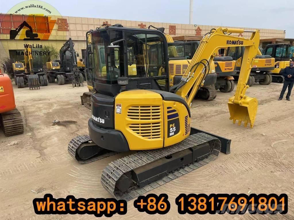 Komatsu PC 55 MR-3 Mini ekskavatörler, 7 tona dek