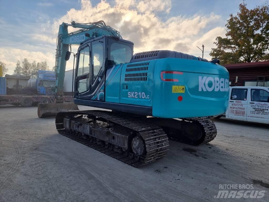 Kobelco SK 210 LC-10 Paletli ekskavatörler