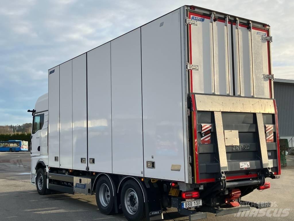 MAN TGX 26.520 Kapali kasa kamyonlar