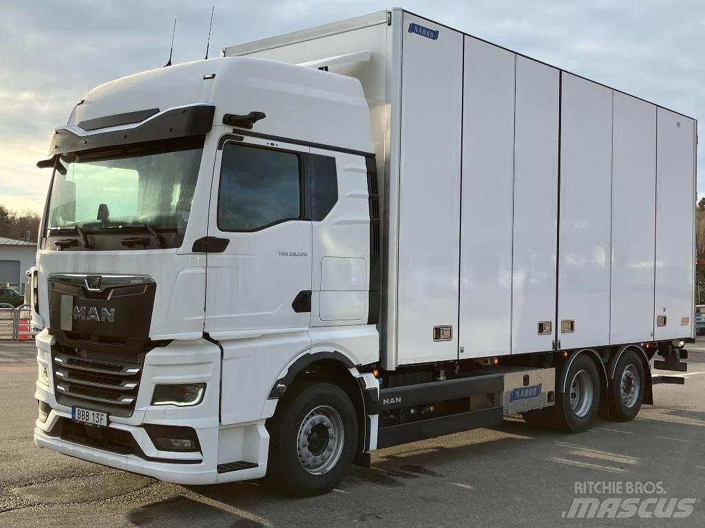 MAN TGX 26.520 Kapali kasa kamyonlar