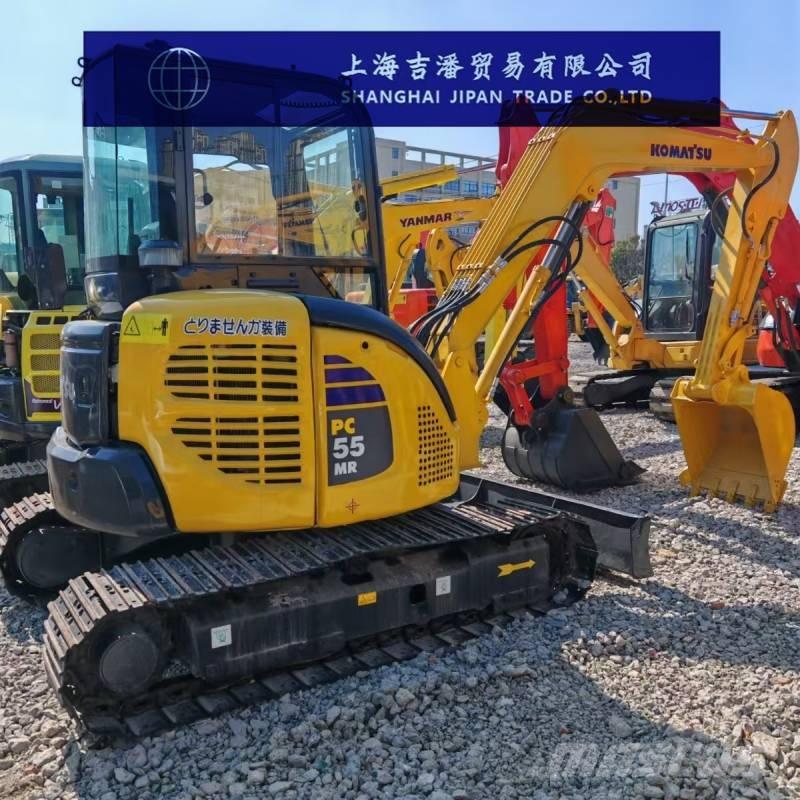 Komatsu PC 55 MR Mini ekskavatörler, 7 tona dek