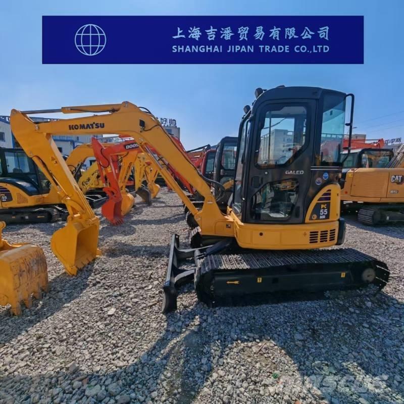Komatsu PC 55 MR Mini ekskavatörler, 7 tona dek