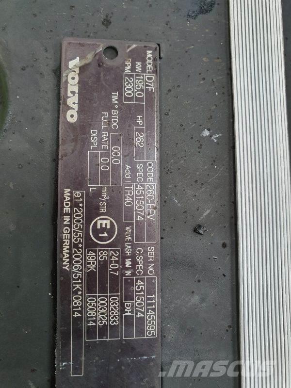 Volvo D7F Motorlar