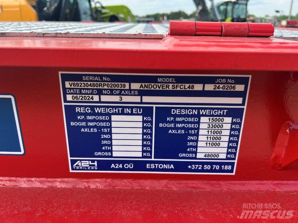Andover SFCL 48 Low loader yari çekiciler