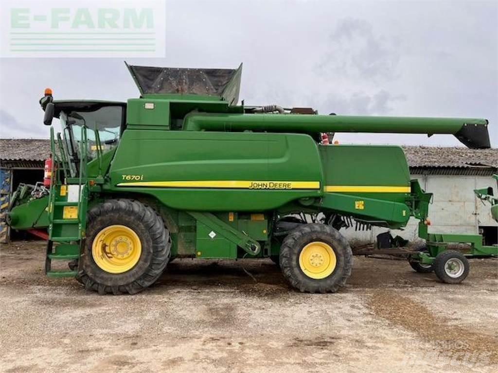 John Deere T670 Biçerdöverler