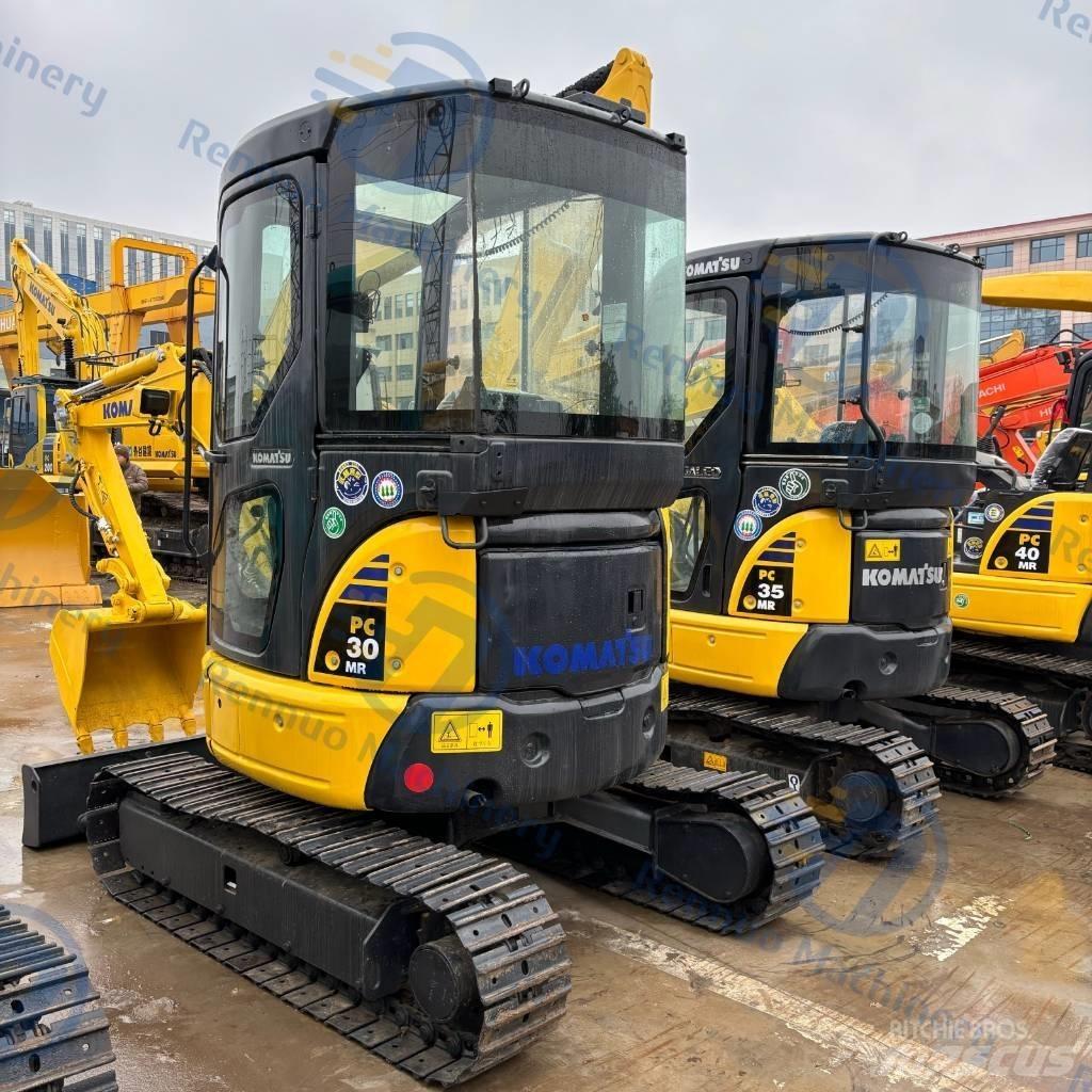 Komatsu PC 30MR Mini ekskavatörler, 7 tona dek