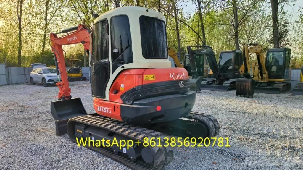 Kubota KX 161 Mini ekskavatörler, 7 tona dek
