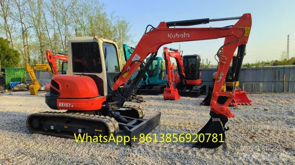 Kubota KX 161 Mini ekskavatörler, 7 tona dek